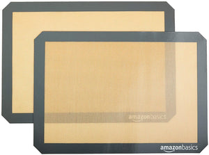 AmazonBasics Silicone, Non-Stick, Food Safe Baking Mat